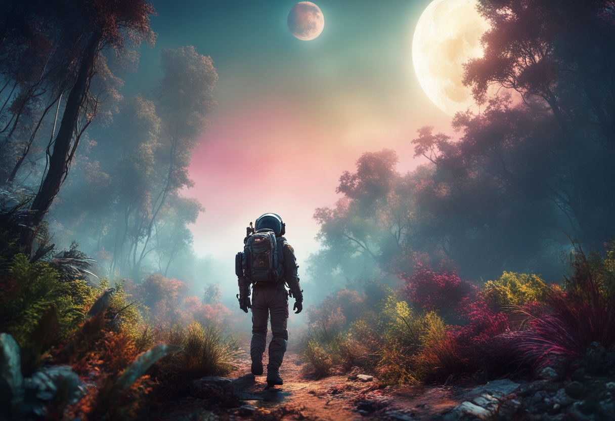 To the moon